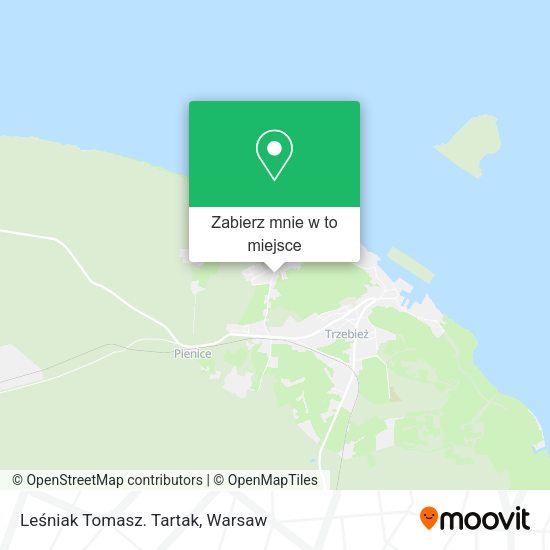 Mapa Leśniak Tomasz. Tartak