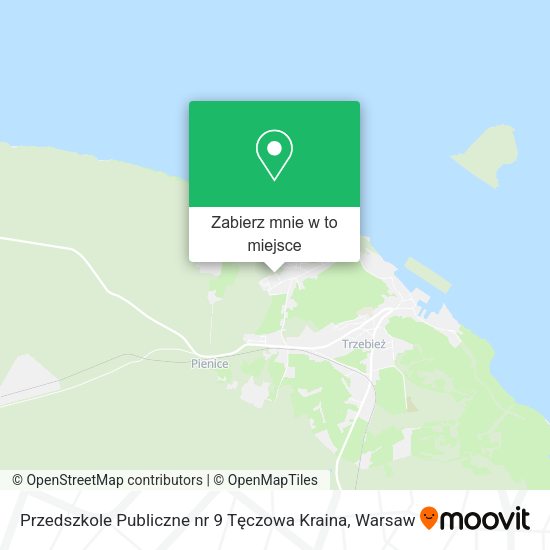 Mapa Przedszkole Publiczne nr 9 Tęczowa Kraina