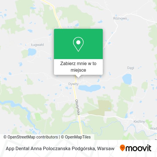 Mapa App Dental Anna Poloczanska Podgórska