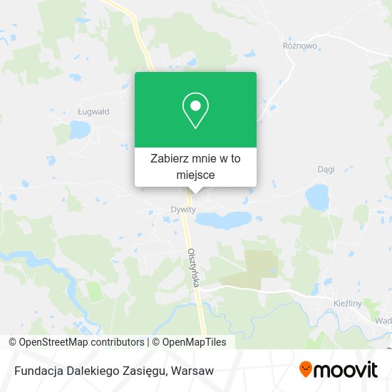 Mapa Fundacja Dalekiego Zasięgu