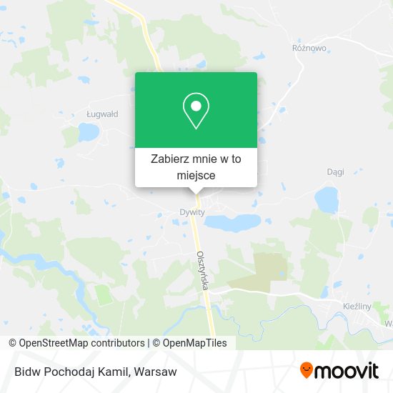 Mapa Bidw Pochodaj Kamil