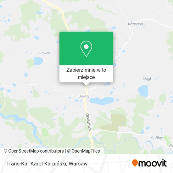 Mapa Trans-Kar Karol Karpiński