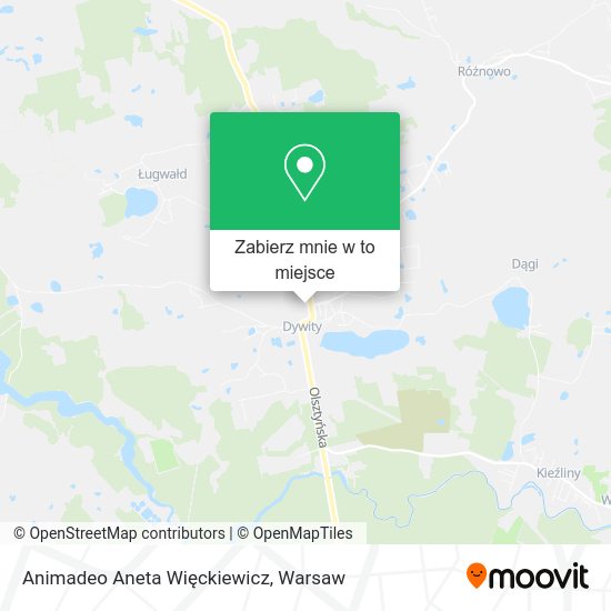 Mapa Animadeo Aneta Więckiewicz