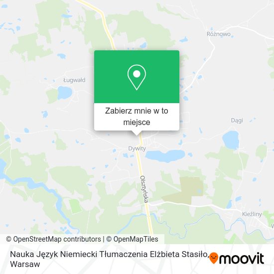 Mapa Nauka Język Niemiecki Tłumaczenia Elżbieta Stasiło