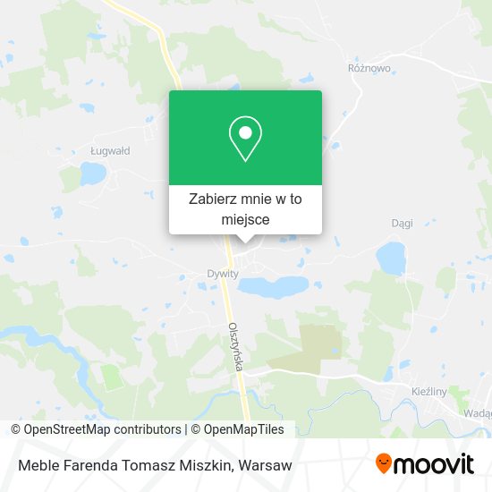 Mapa Meble Farenda Tomasz Miszkin