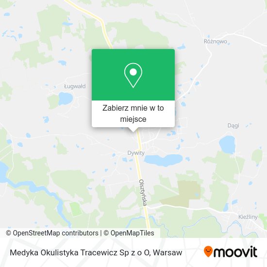 Mapa Medyka Okulistyka Tracewicz Sp z o O