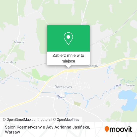 Mapa Salon Kosmetyczny u Ady Adrianna Jasińska