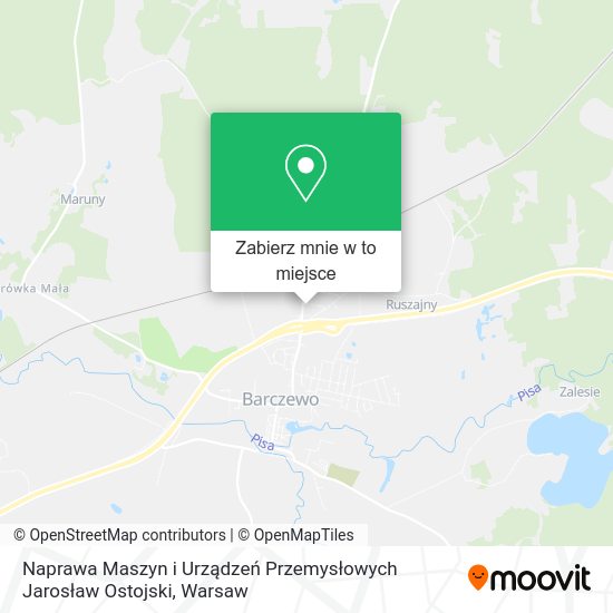 Mapa Naprawa Maszyn i Urządzeń Przemysłowych Jarosław Ostojski