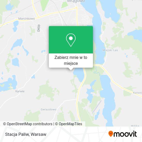 Mapa Stacja Paliw