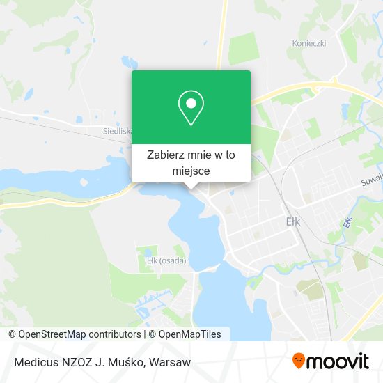 Mapa Medicus NZOZ J. Muśko