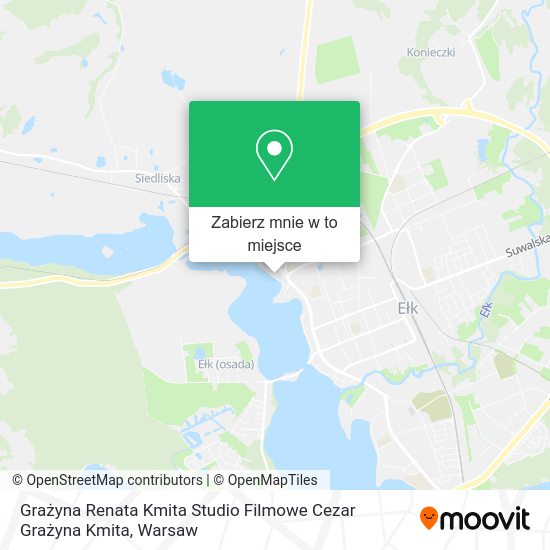 Mapa Grażyna Renata Kmita Studio Filmowe Cezar Grażyna Kmita