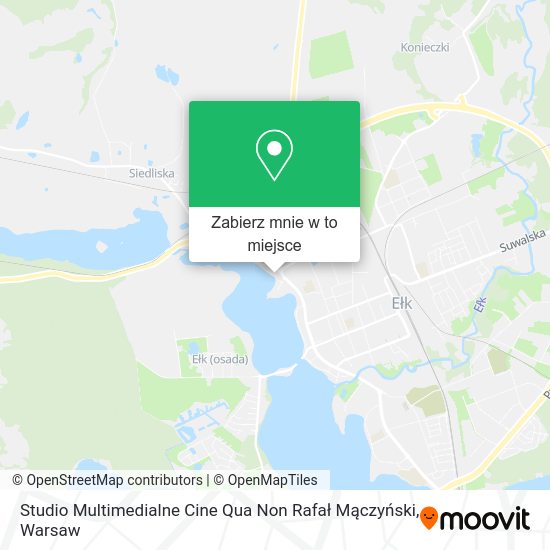 Mapa Studio Multimedialne Cine Qua Non Rafał Mączyński