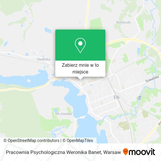 Mapa Pracownia Psychologiczna Weronika Banet