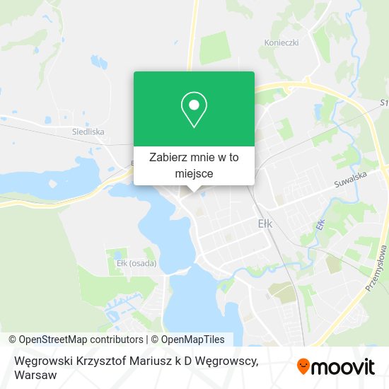 Mapa Węgrowski Krzysztof Mariusz k D Węgrowscy