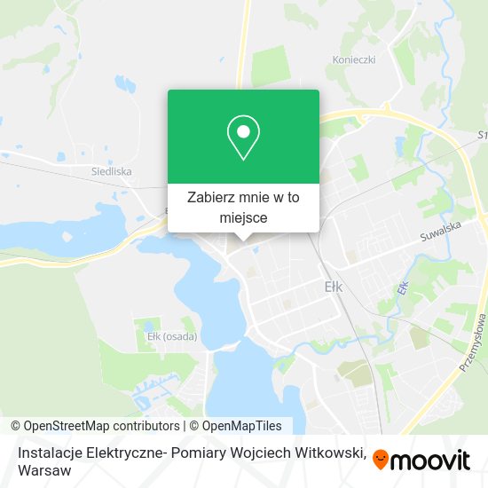 Mapa Instalacje Elektryczne- Pomiary Wojciech Witkowski