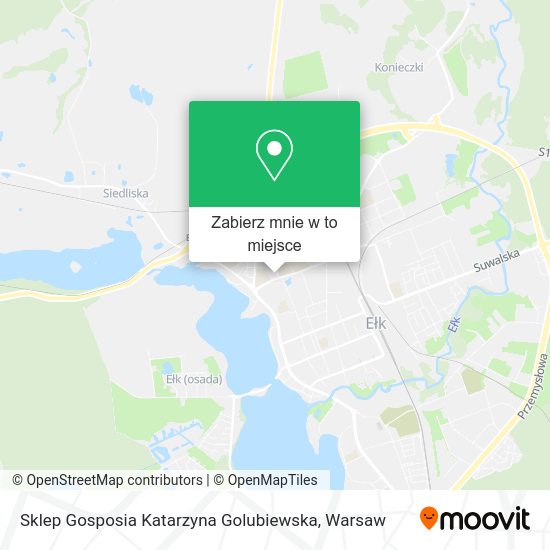 Mapa Sklep Gosposia Katarzyna Golubiewska