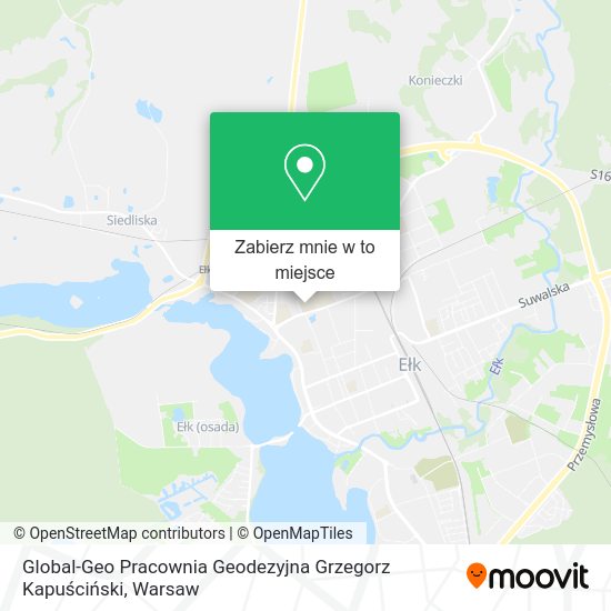 Mapa Global-Geo Pracownia Geodezyjna Grzegorz Kapuściński