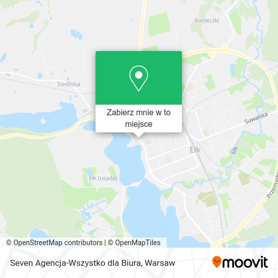 Mapa Seven Agencja-Wszystko dla Biura