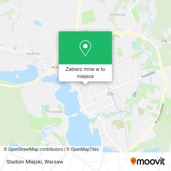 Mapa Stadion Miejski