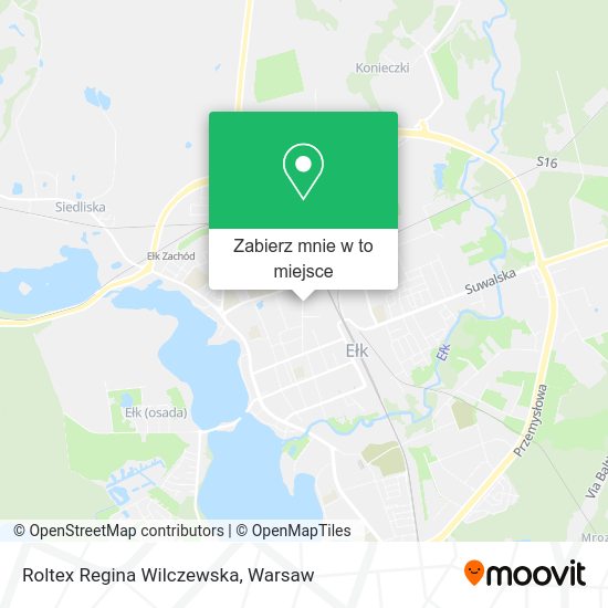 Mapa Roltex Regina Wilczewska