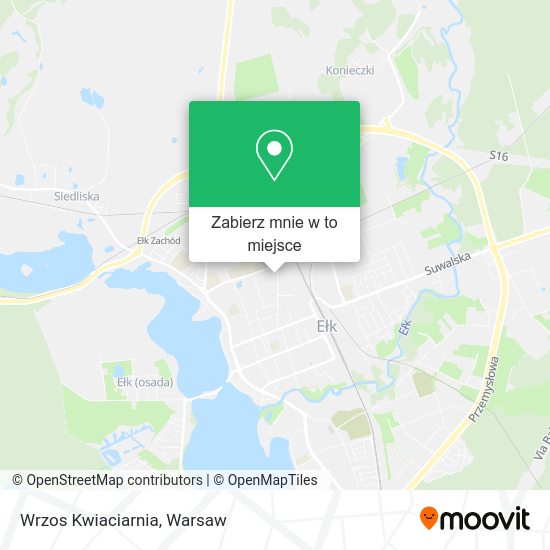 Mapa Wrzos Kwiaciarnia