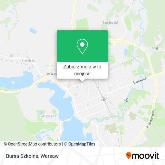 Mapa Bursa Szkolna