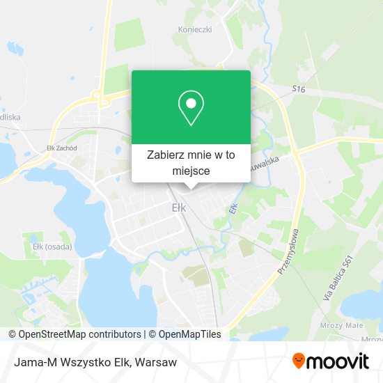 Mapa Jama-M Wszystko Elk