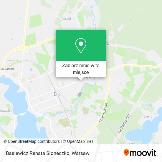 Mapa Basiewicz Renata Słoneczko