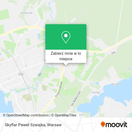 Mapa Skyflar Paweł Szwajka