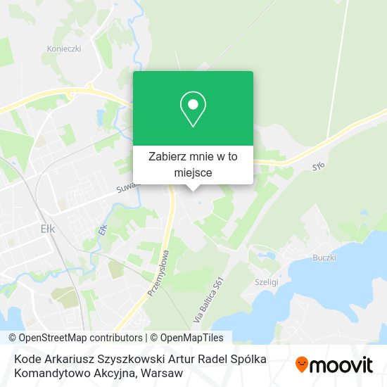 Mapa Kode Arkariusz Szyszkowski Artur Radel Spólka Komandytowo Akcyjna