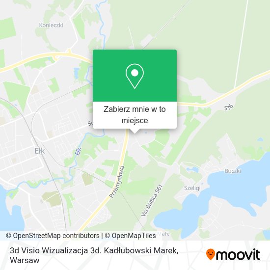 Mapa 3d Visio Wizualizacja 3d. Kadłubowski Marek