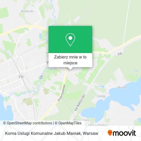 Mapa Koma Uslugi Komunalne Jakub Maniak