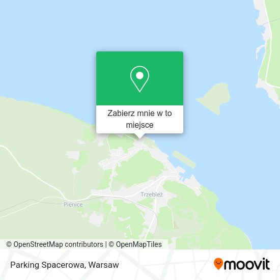 Mapa Parking Spacerowa