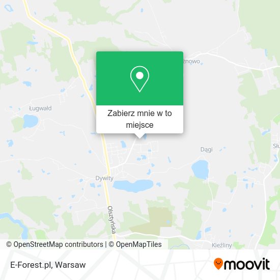 Mapa E-Forest.pl