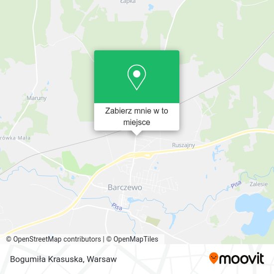 Mapa Bogumiła Krasuska