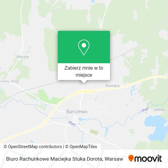 Mapa Biuro Rachunkowe Maciejka Stuka Dorota