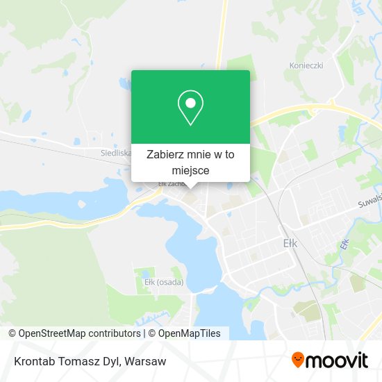 Mapa Krontab Tomasz Dyl