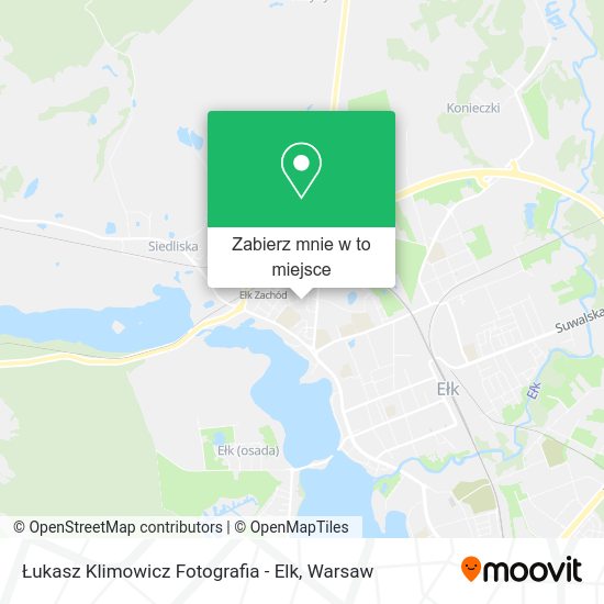 Mapa Łukasz Klimowicz Fotografia - Elk