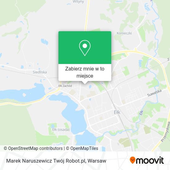 Mapa Marek Naruszewicz Twój Robot.pl