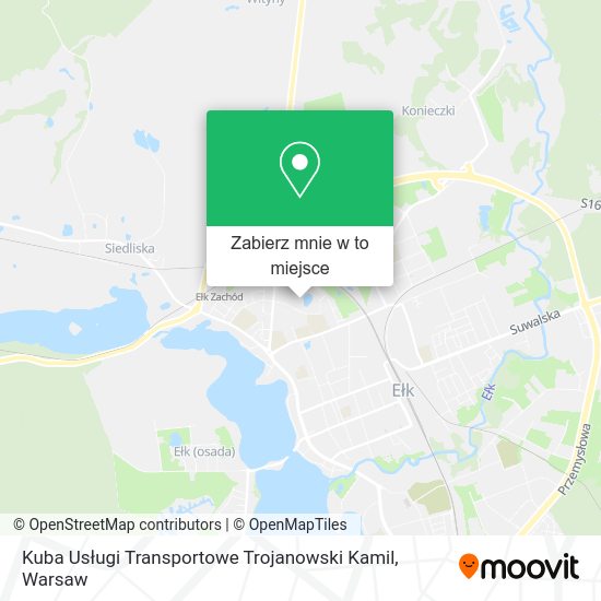 Mapa Kuba Usługi Transportowe Trojanowski Kamil