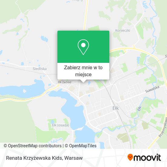 Mapa Renata Krzyżewska Kids