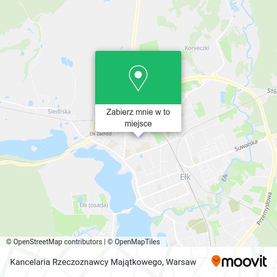 Mapa Kancelaria Rzeczoznawcy Majątkowego