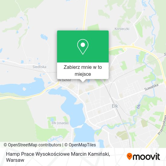 Mapa Hamp Prace Wysokościowe Marcin Kamiński