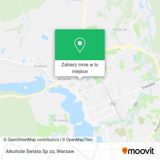 Mapa Alkohole Swiata Sp zo