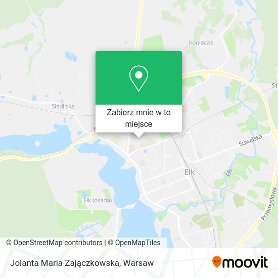 Mapa Jolanta Maria Zajączkowska