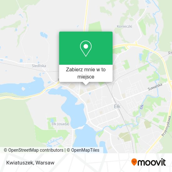 Mapa Kwiatuszek