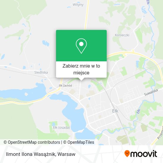 Mapa Ilmont Ilona Wasążnik