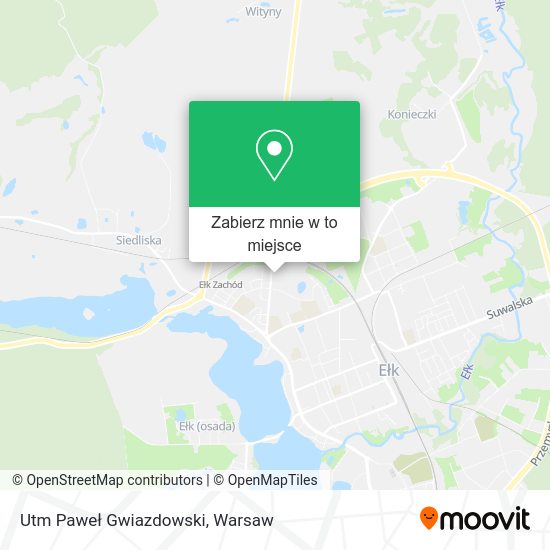 Mapa Utm Paweł Gwiazdowski