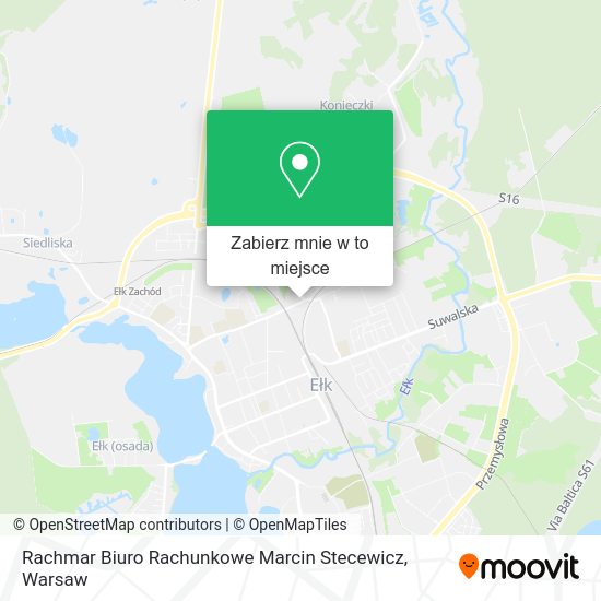 Mapa Rachmar Biuro Rachunkowe Marcin Stecewicz