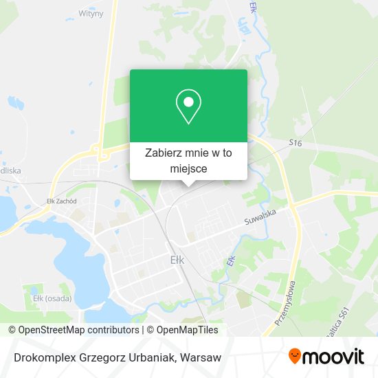 Mapa Drokomplex Grzegorz Urbaniak